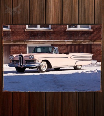 Металлическая табличка Edsel Citation Convertible